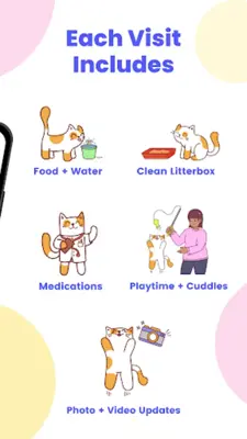 Meowtel In-Home Cat Sitting android App screenshot 5