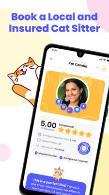 Meowtel In-Home Cat Sitting android App screenshot 6
